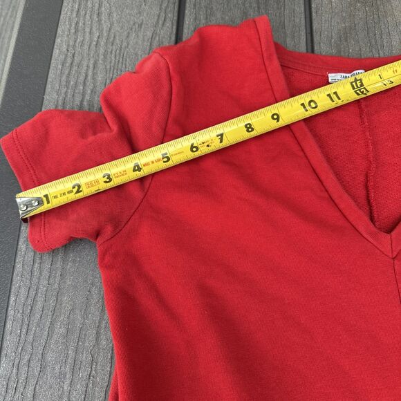 Zara Trafaluc Women Red Dress  Size S/S18 (Large) - Picture 6 of 8